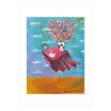 Mantel Rojo Y Viento (Print Only) thumbnail