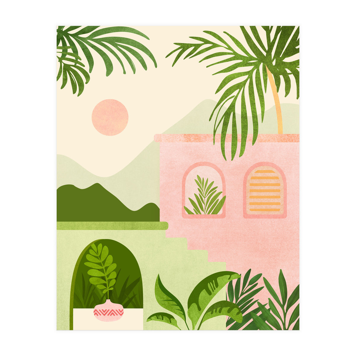 Mountain Villa (Print Only)