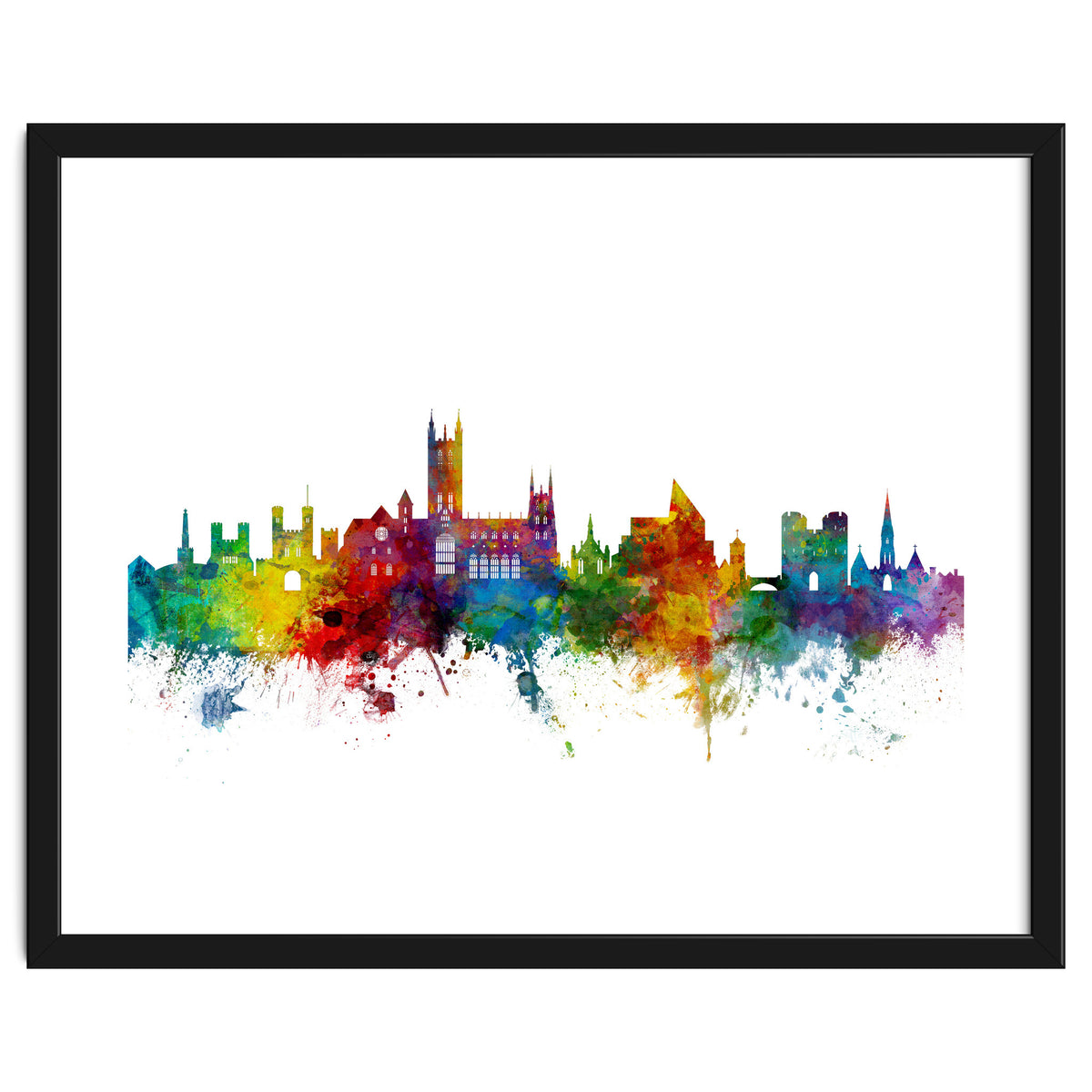 Canterbury England Skyline