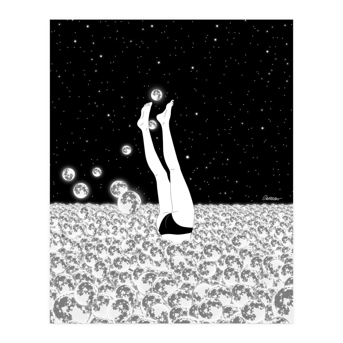 Space Is My Playground (Print Only)