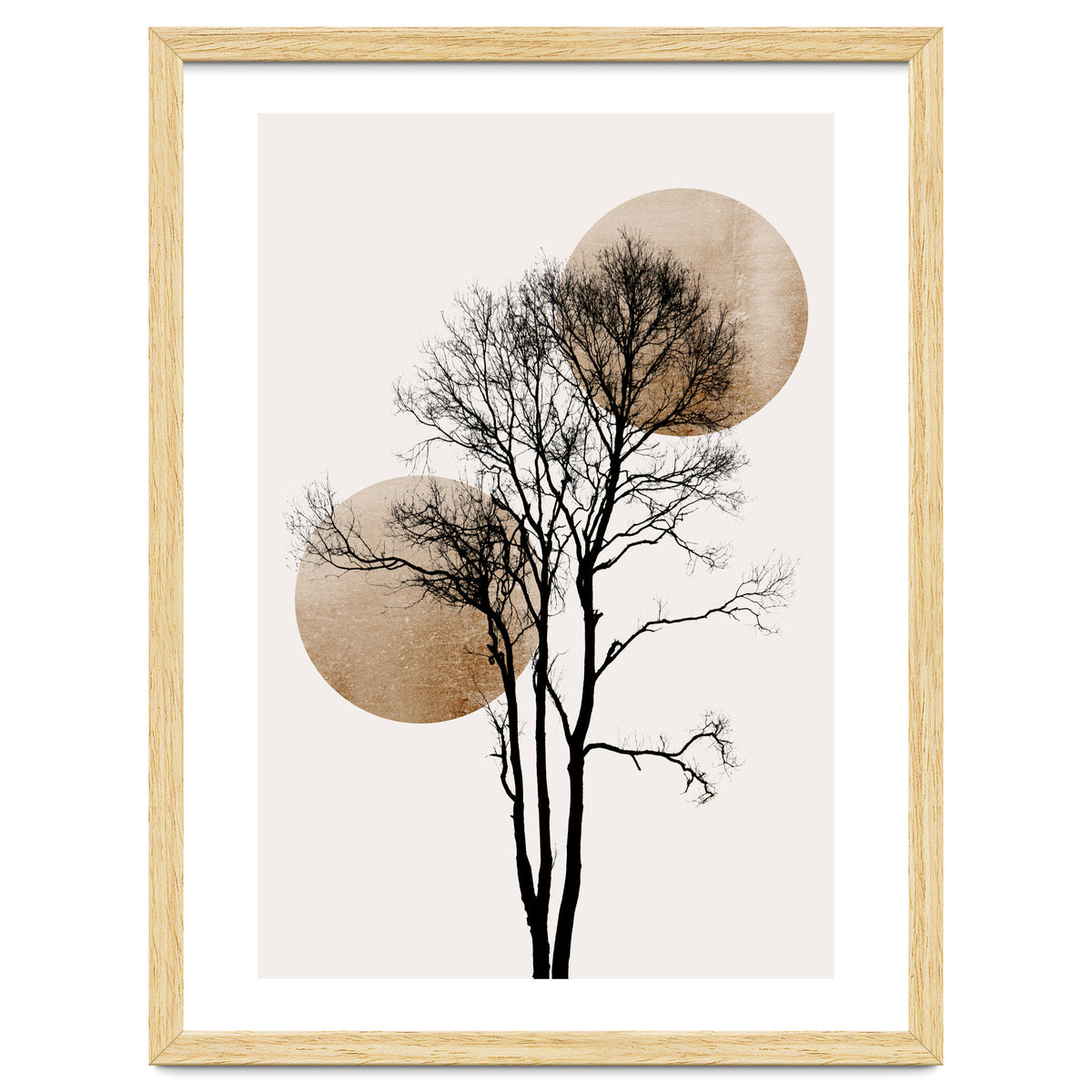 Sun And Moon Hiding Gold