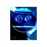 Emoji & Cars blue (Print Only) thumbnail