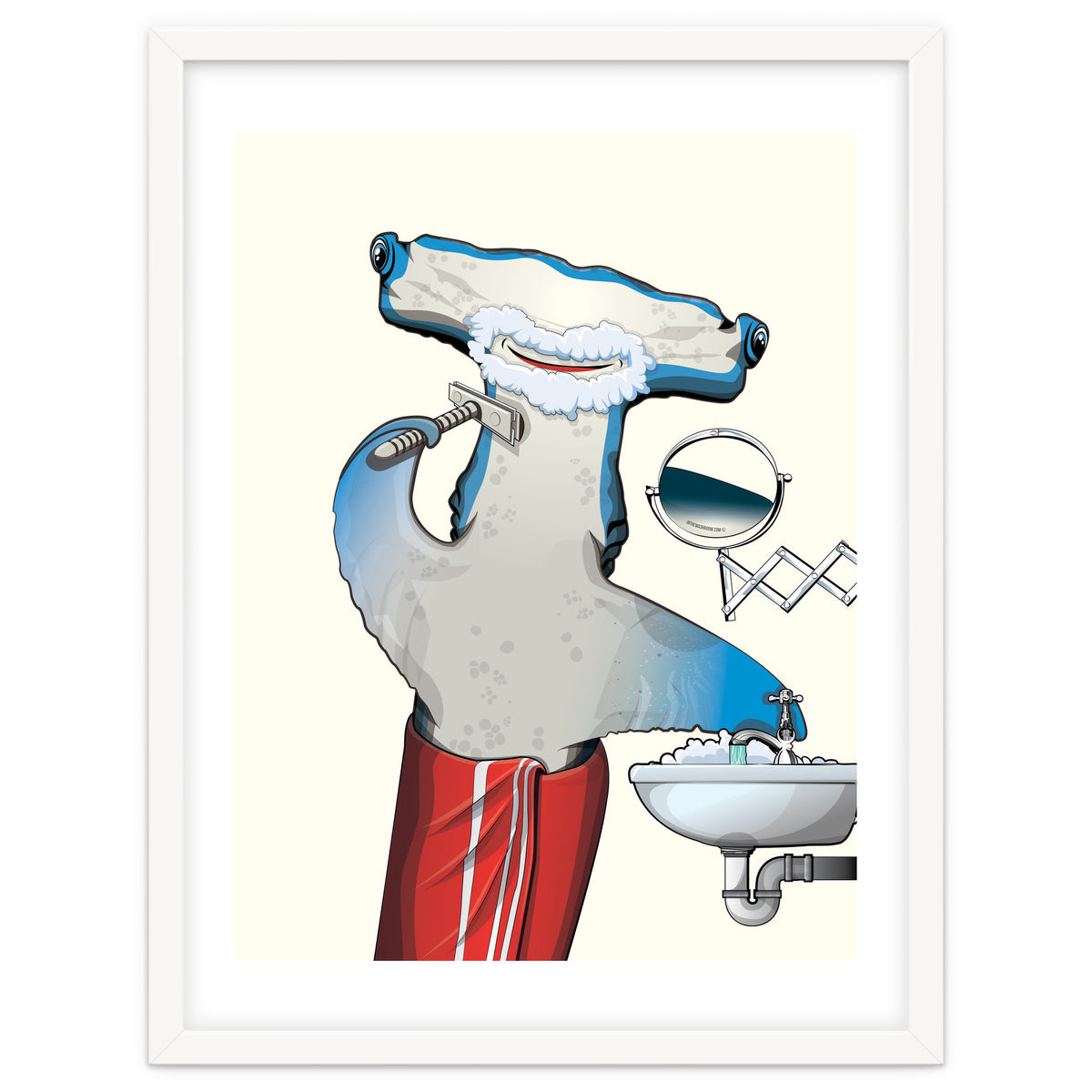 Hammerhead Shark Shaving