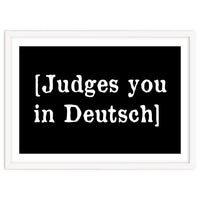 Judges You In Deutsch