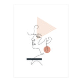 Geometric girl (Print Only) thumbnail