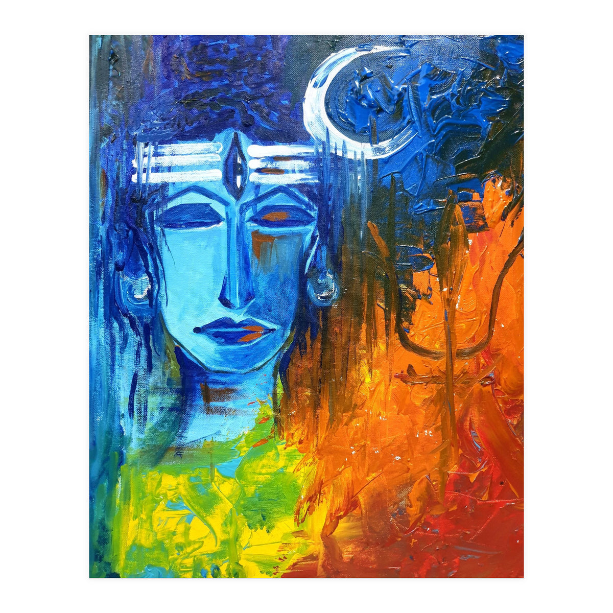Abstract Shiva  (Print Only)