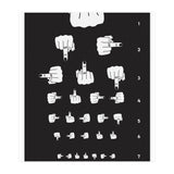 Middle Finger Vision Test (Print Only) thumbnail