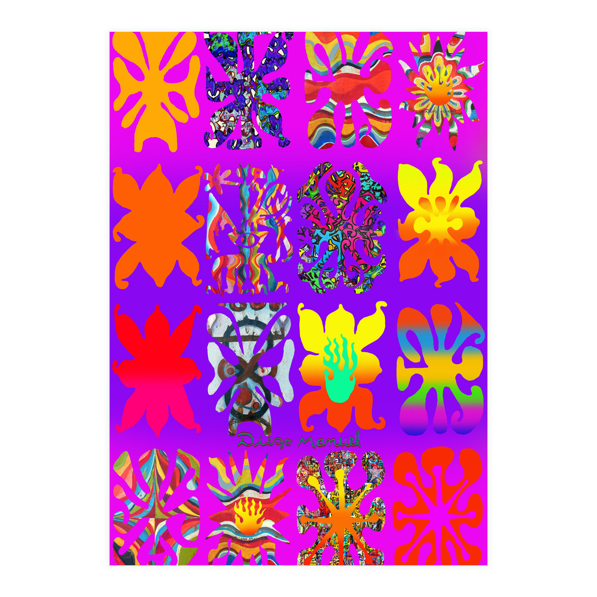 Pop Abstract 2023 Tapiz 67 (Print Only)