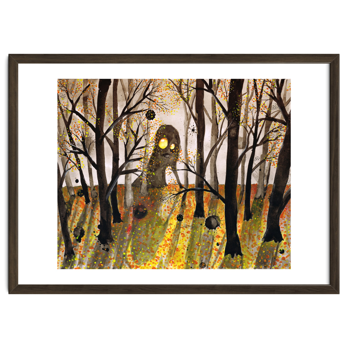 Monster in the woods