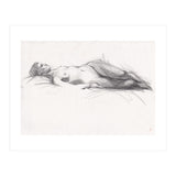 Beautiful erotic drawing of woman (Print Only) thumbnail