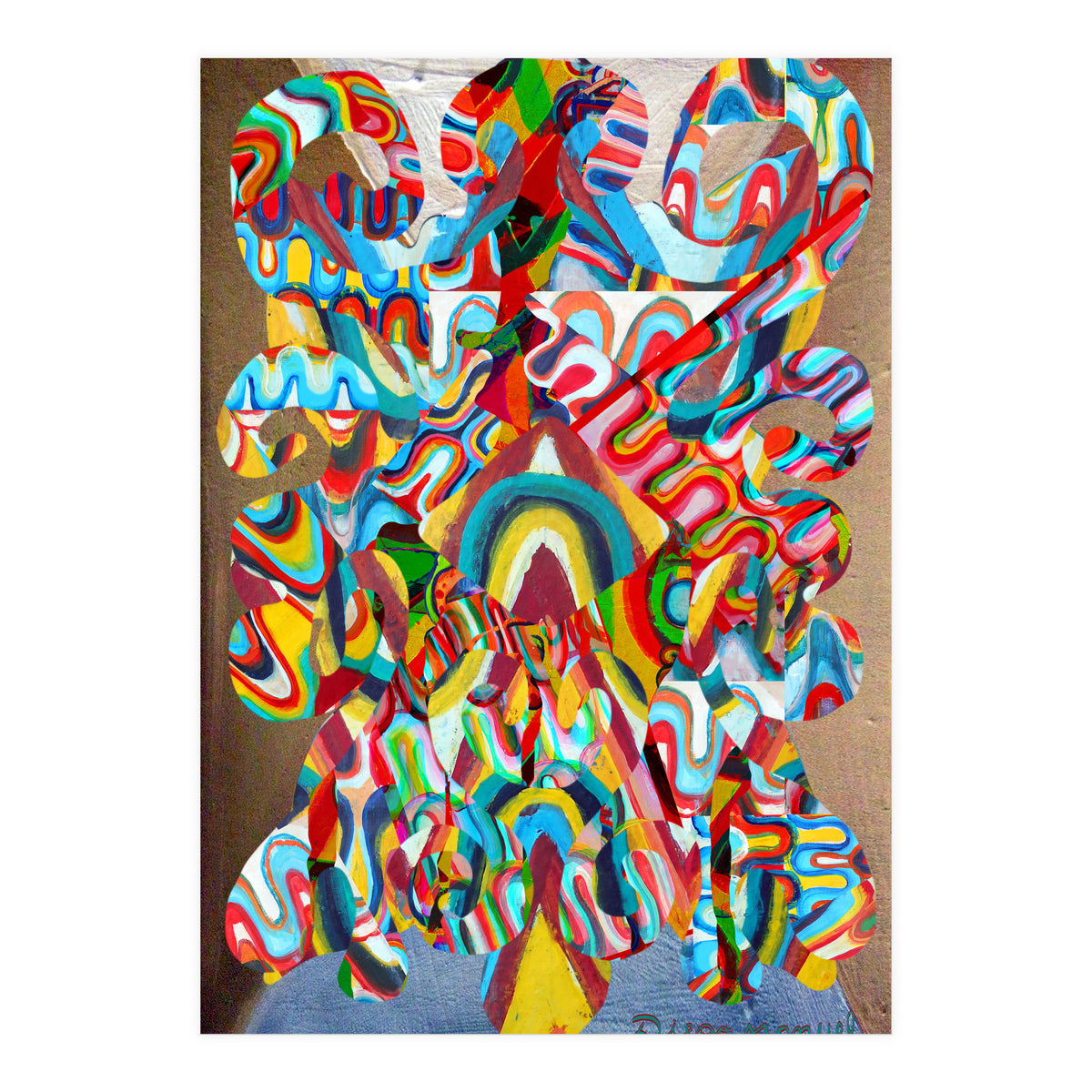 Pop Abstract 2023 A 17 (Print Only)