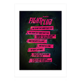 Fight Club Rules (Print Only) thumbnail