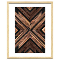 Urban Tribal Pattern No.3 - Wood