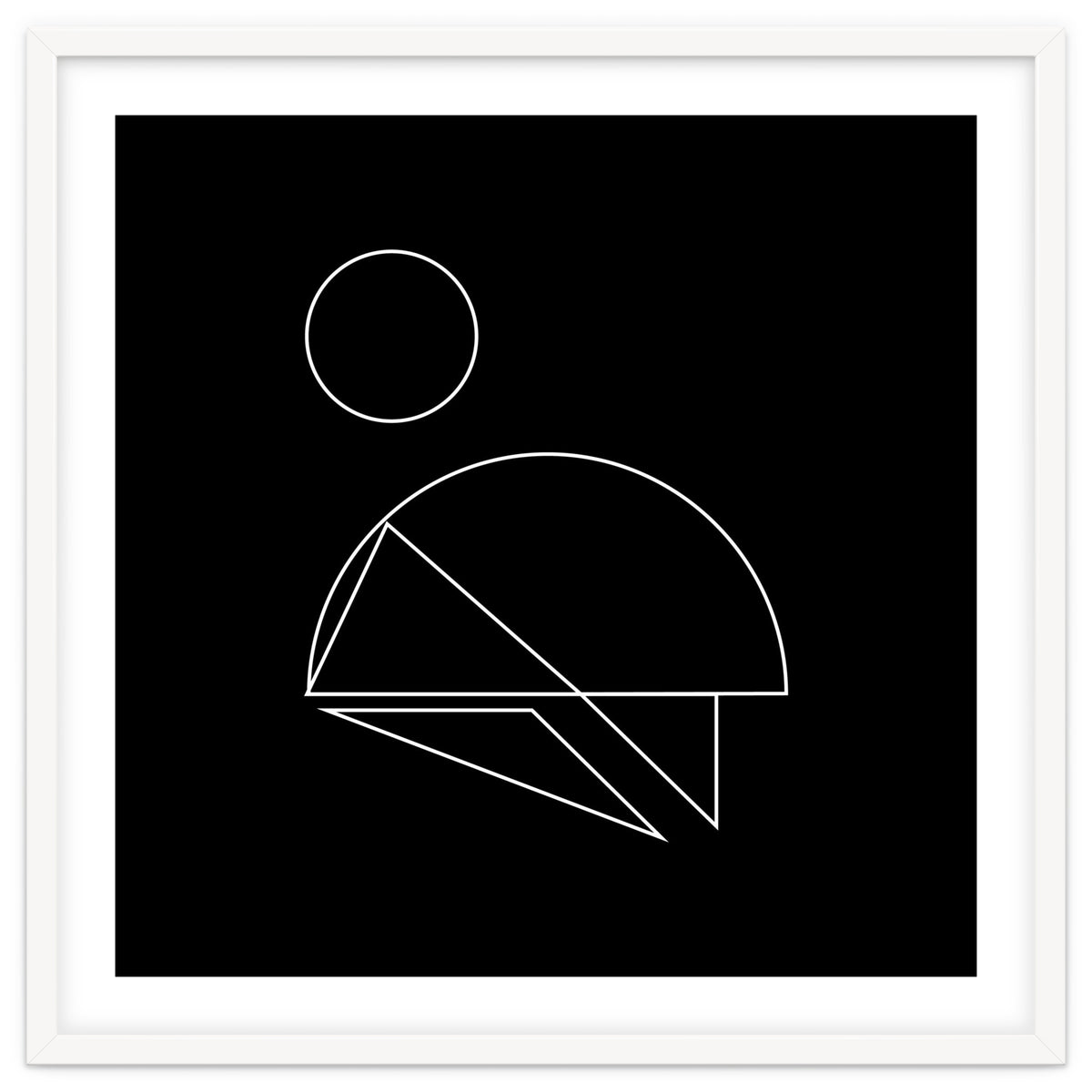 Mountain climber | minimal geometric