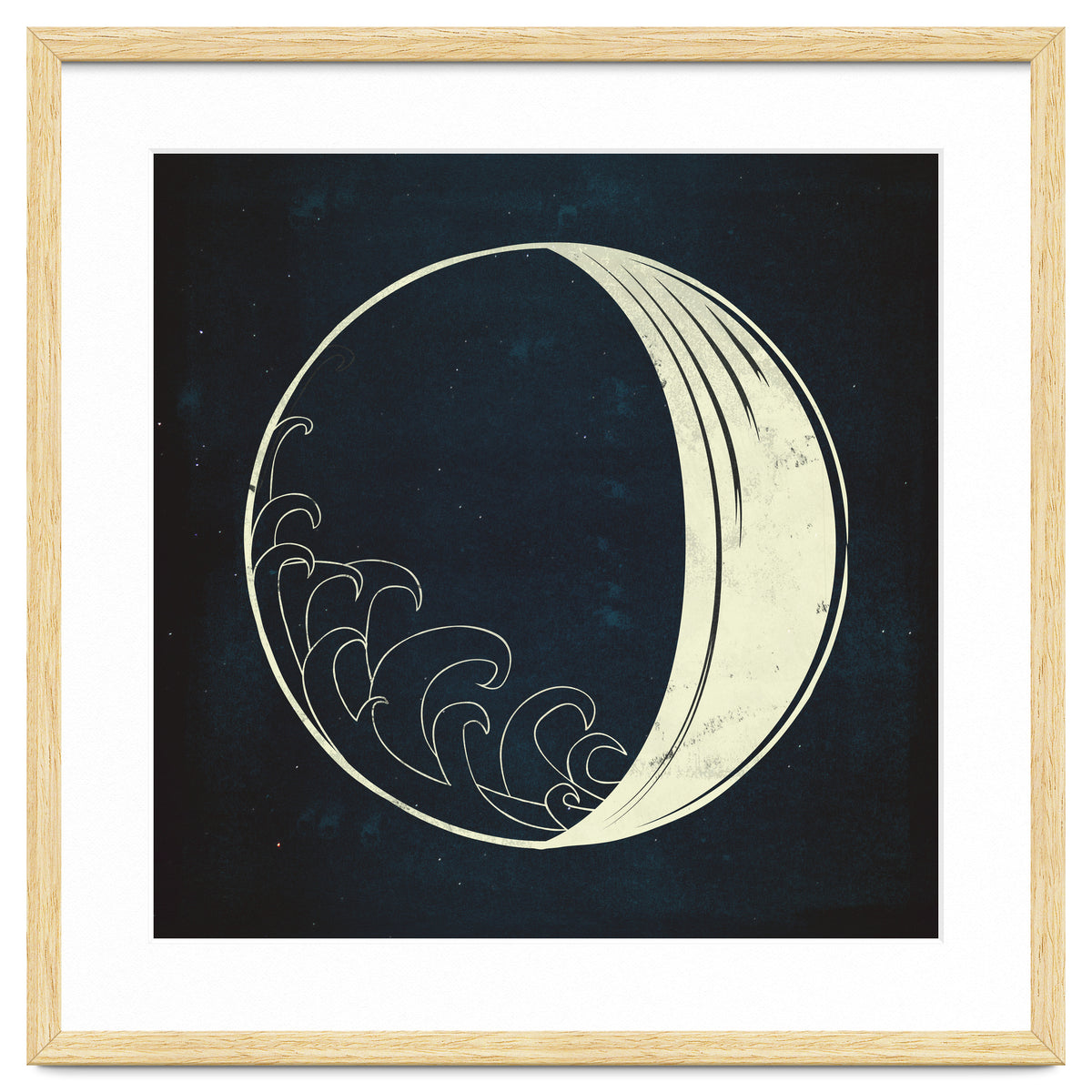 Tidal moon
