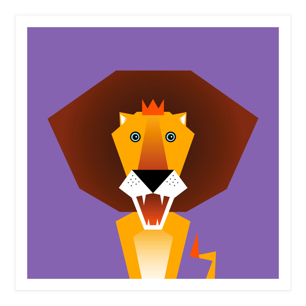 Kids Room Lion (Print Only)