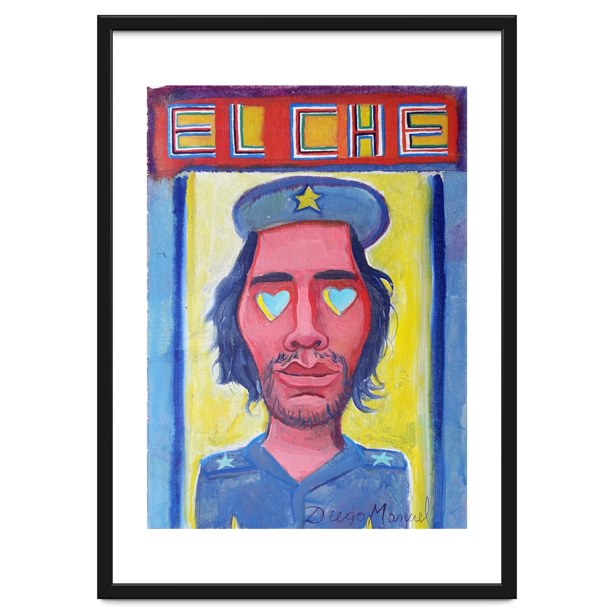 Che Guevara Y Corazones 1