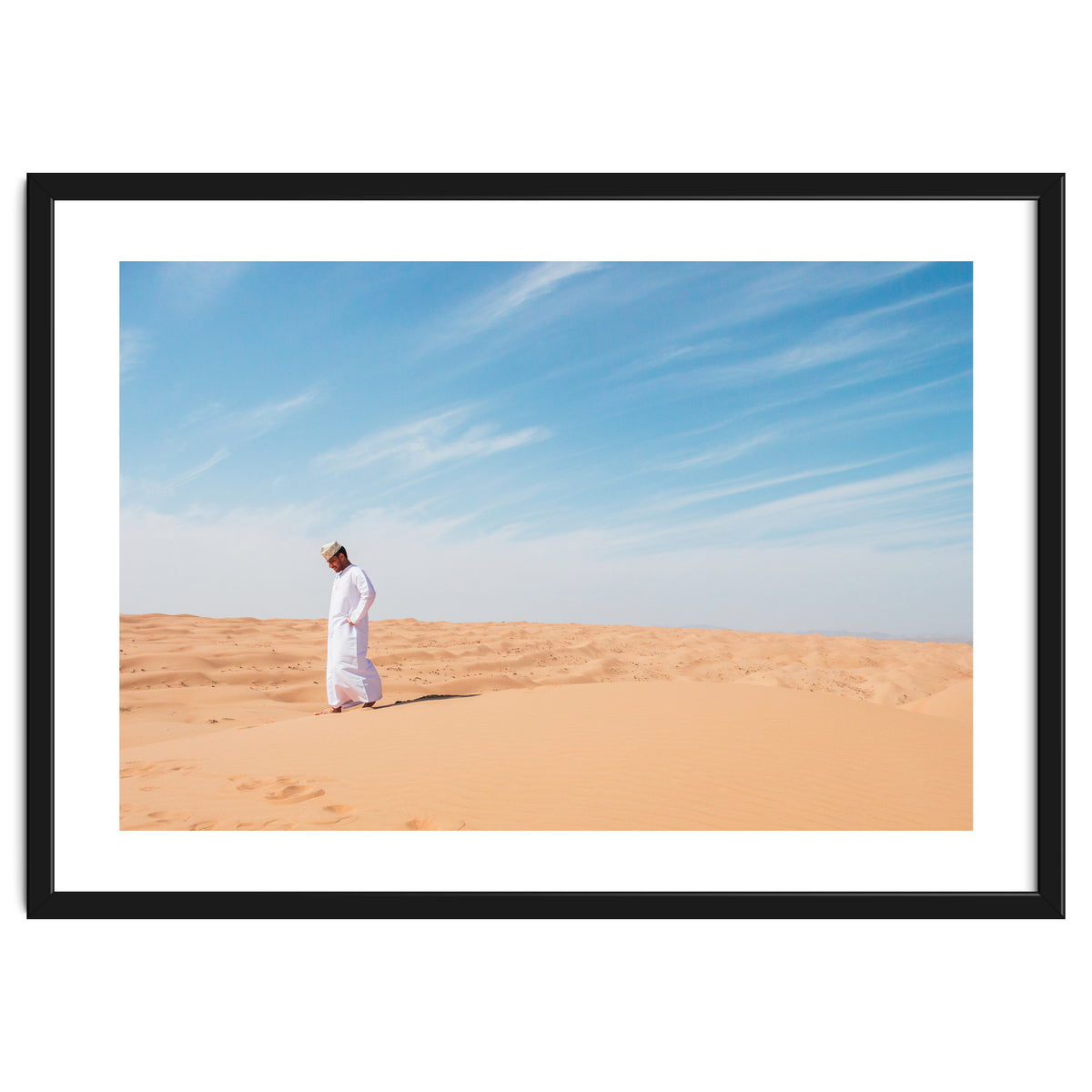 Arab In The Sahara Desert