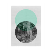 Geometric Watercolor V (Print Only)