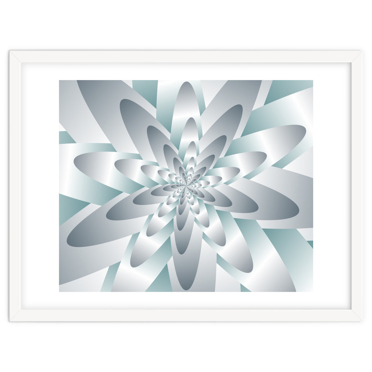 Swirl Flower Pattern