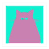 Lilac Cat  (Print Only) thumbnail