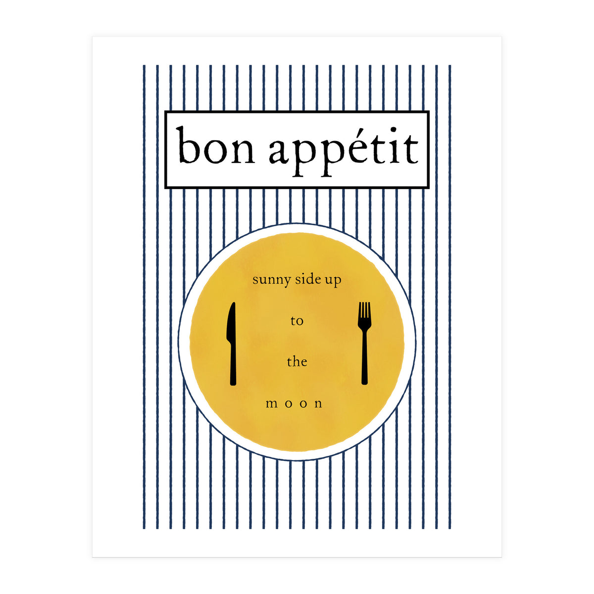 bon appétit   (Print Only)