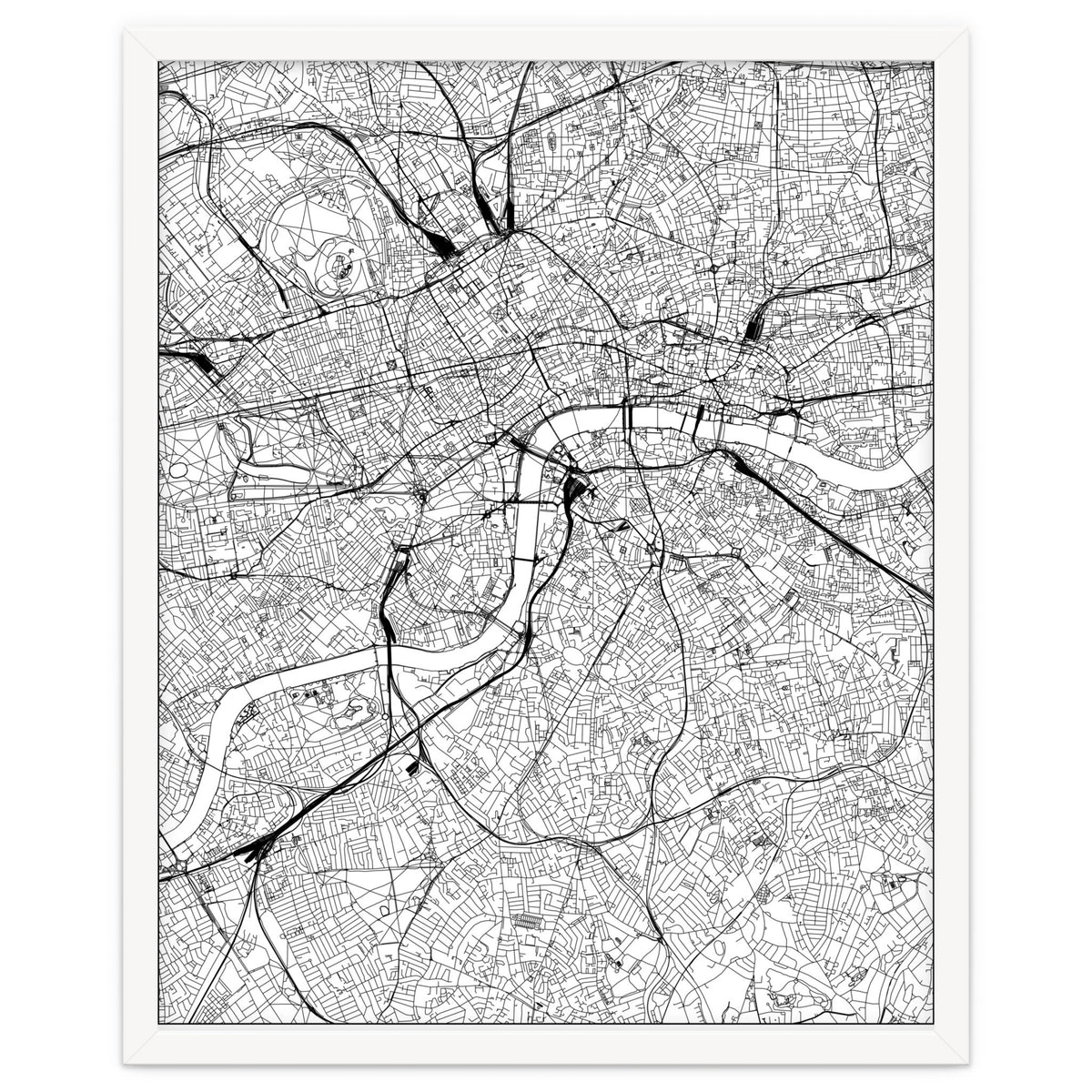 London White Map