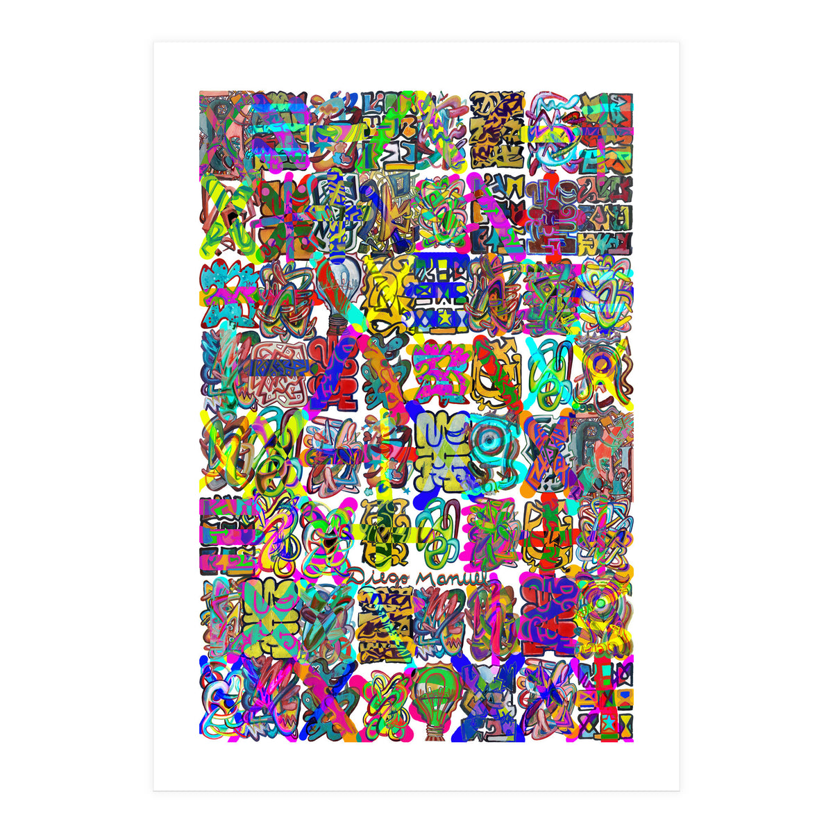 Graffitis C (Print Only)