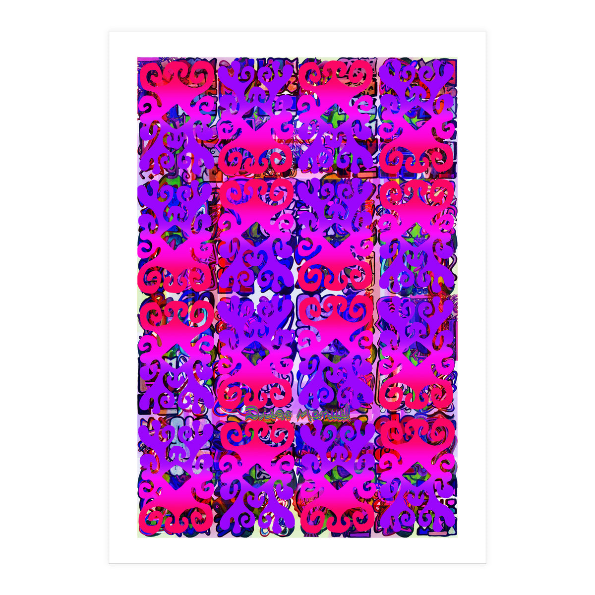 Tapiz Perfiles 2023 18 (Print Only)