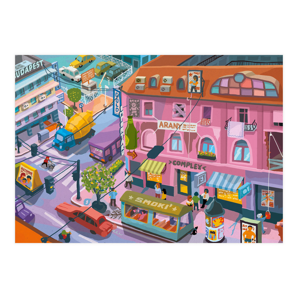 My little Budapest (Print Only)