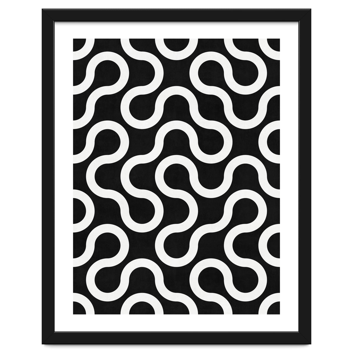 My Favorite Geometric Patterns No.36 - Black