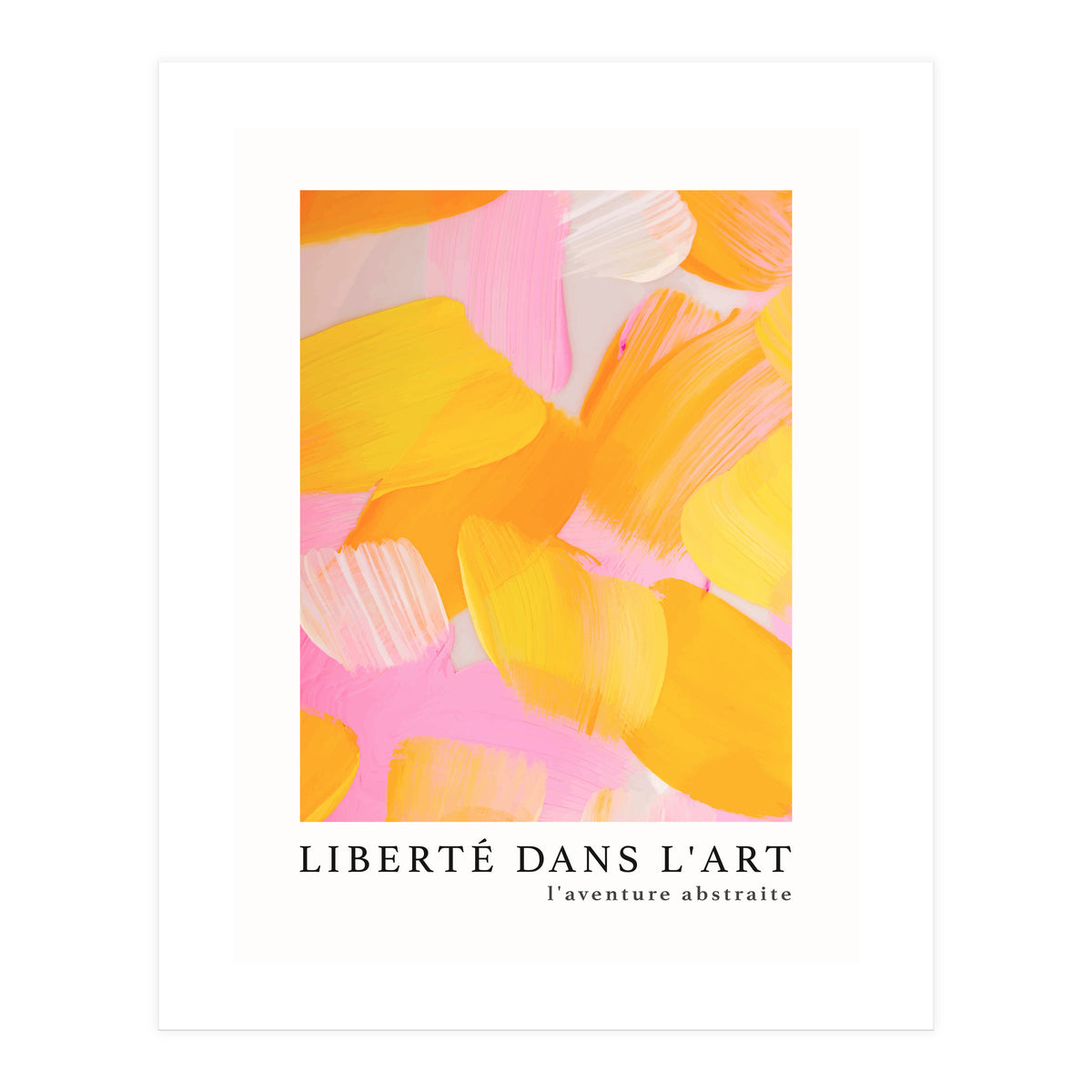 Freedom In Art - The Abstract Adventure (1) (Print Only)