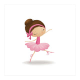 Adorable Leaping Ballerina Nursery Print (Print Only) thumbnail