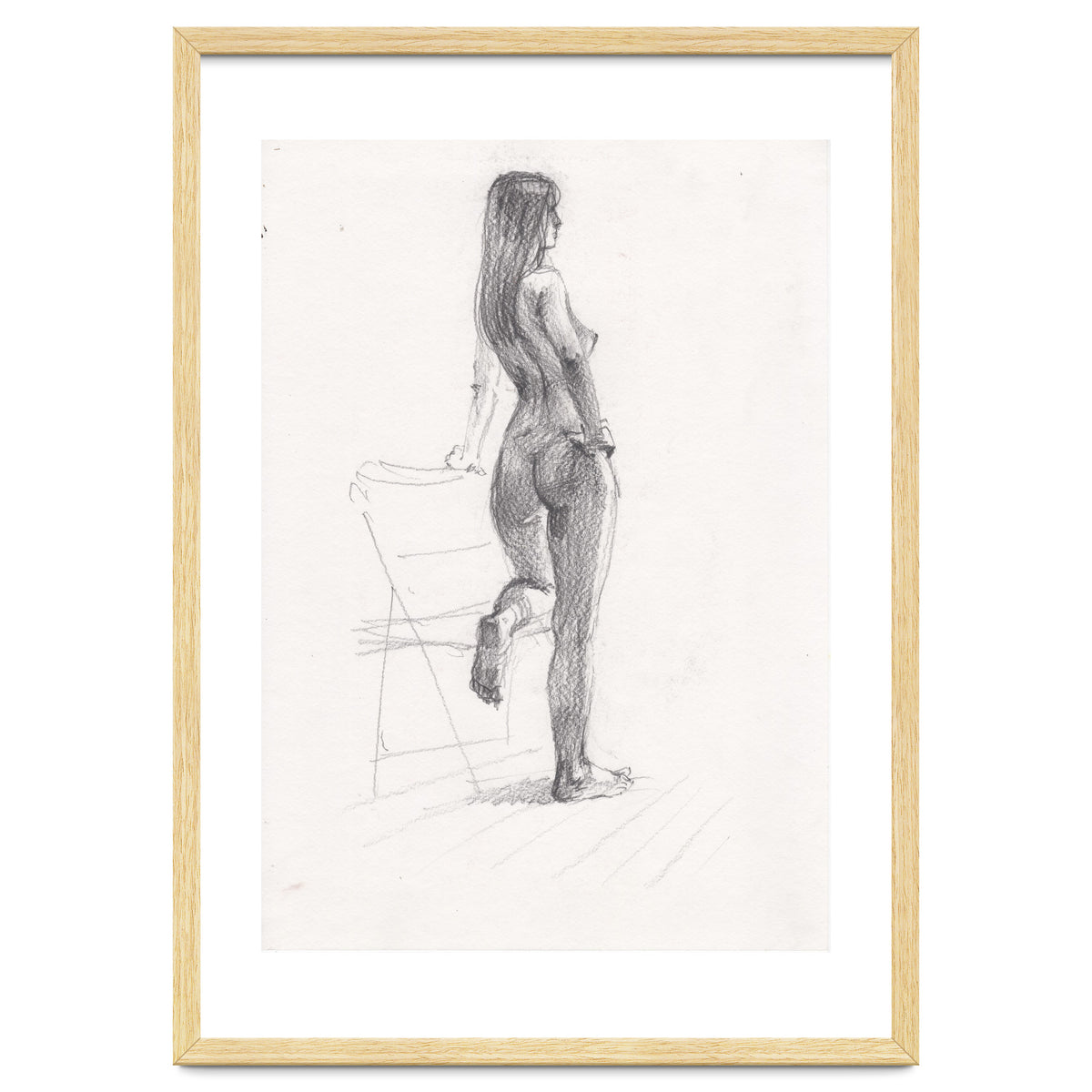 Erotic Sketch Drawing Art