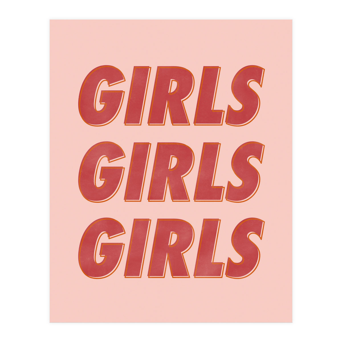 Girls Red (Print Only)