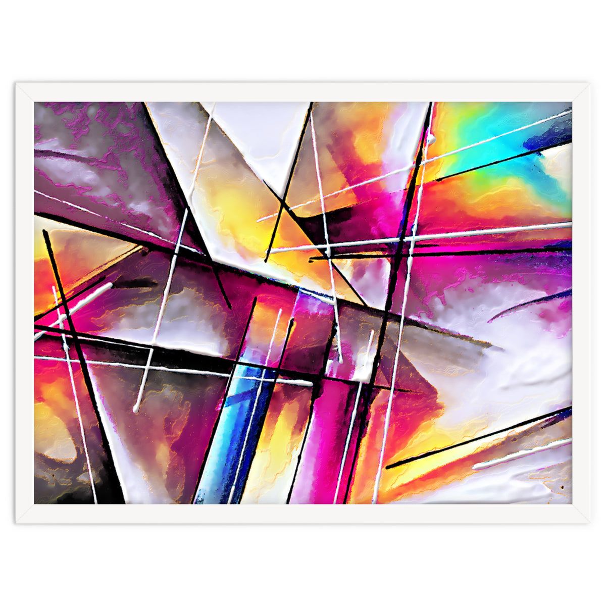 Abstract Art Britto - Qb288