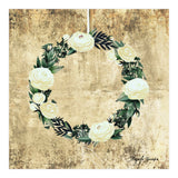 Wreath #White Flowers #Royal collection (Print Only) thumbnail