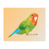 Parrot Low Poly Art  (Print Only) thumbnail