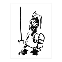 Don Quixote (Sketch) (Print Only)