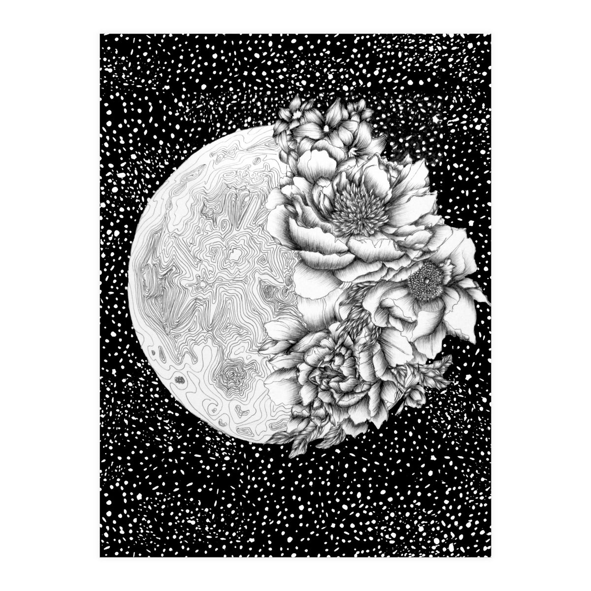 Moon Abloom (Print Only)