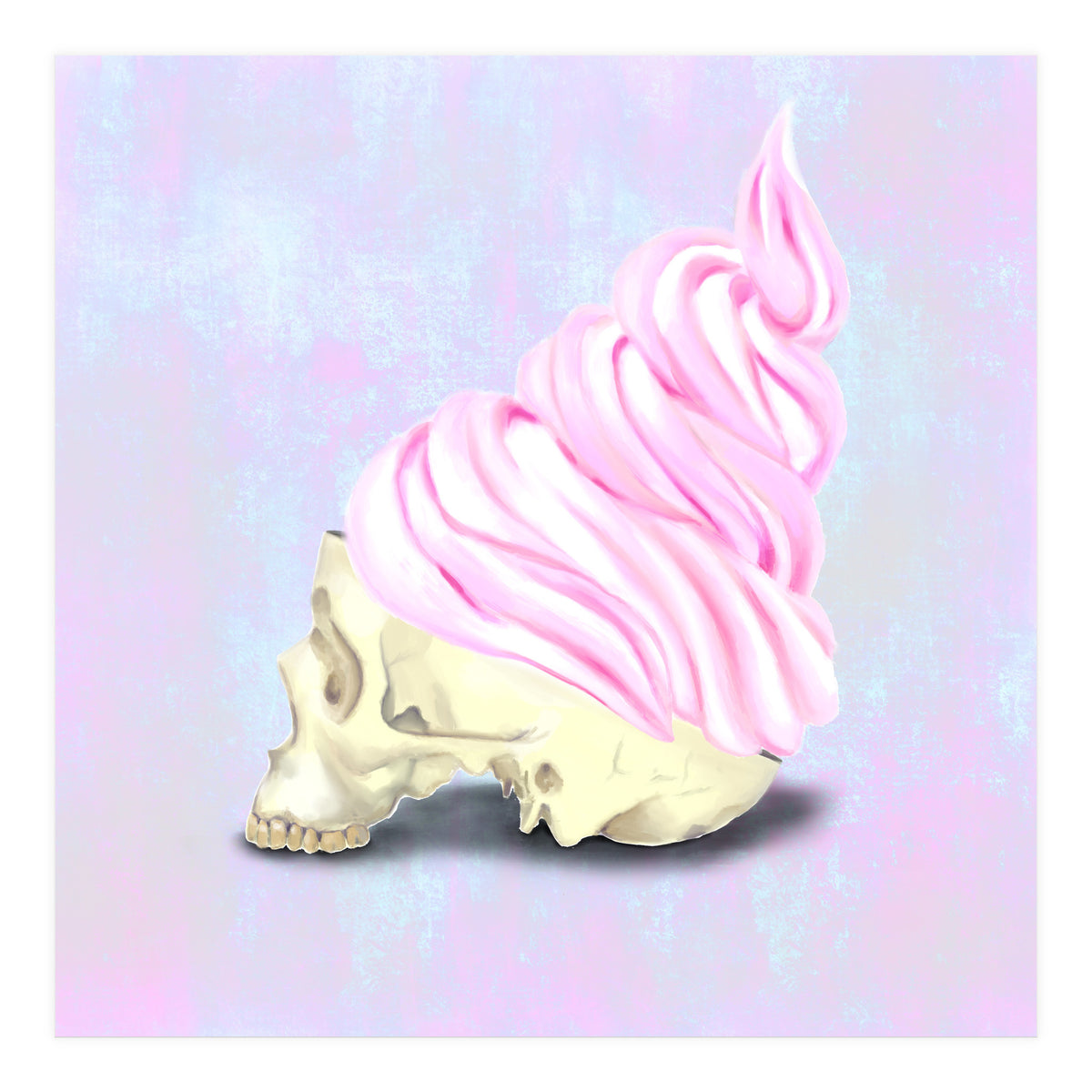 Ice Skull (Print Only)