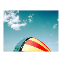 Air balloon over the blue sky  (Print Only)