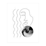 Circle and woman (Print Only) thumbnail