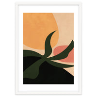 Abstract Boho Modern Plant