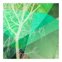 P22-B3 Trees And Triangles (Print Only)