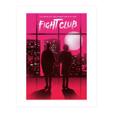 Tyler and Marla Fight Club movie poster (Print Only) thumbnail