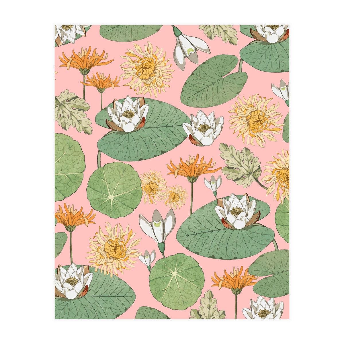 Vintage Royal Gardens (Print Only)