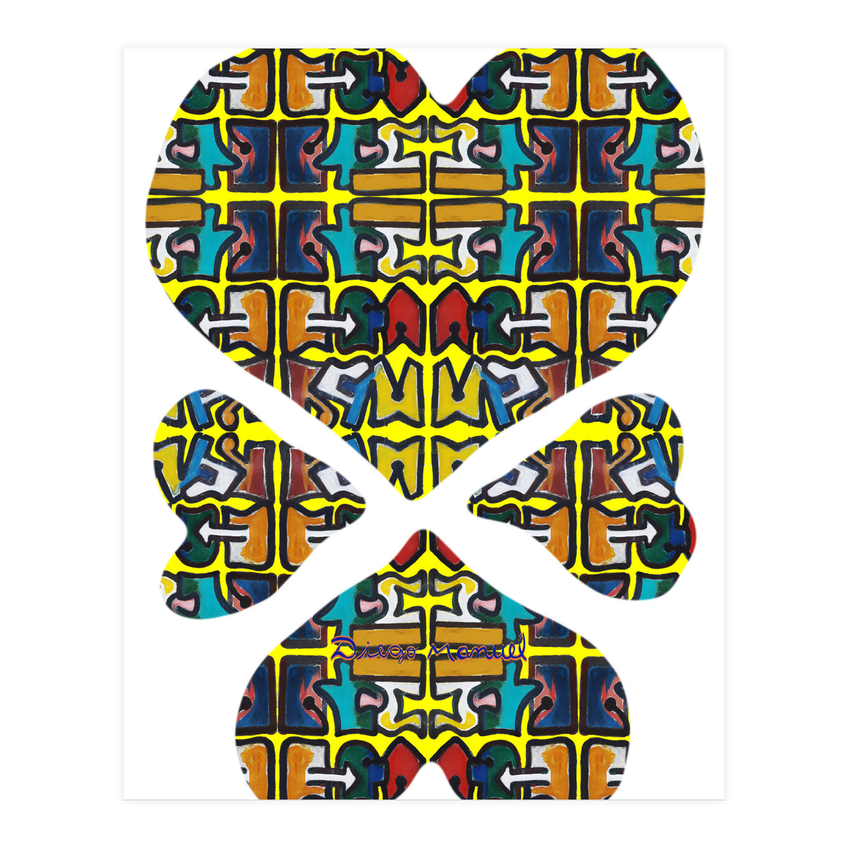 4 Corazones 9  (Print Only)