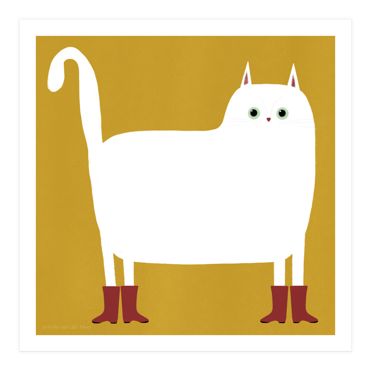 Cat 82: The rain boots (Print Only)