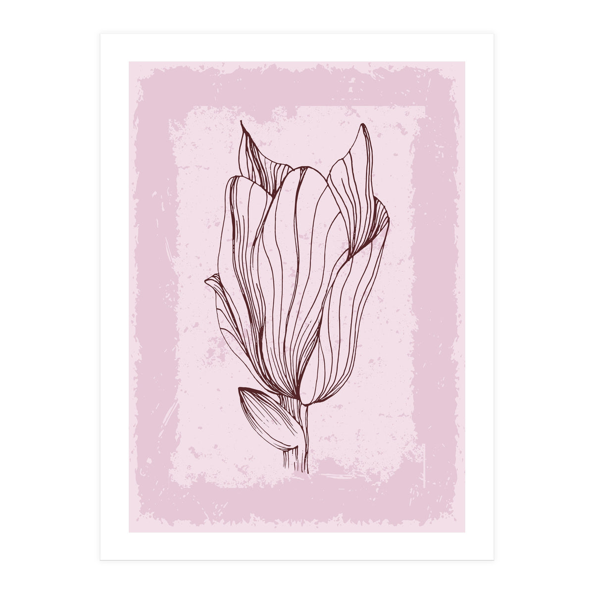 Magnolia Abstract Geometric Nordic (Print Only)